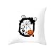 Produktbild LSAltd Halloween Mode Schöne Brief Drucken Dekokissen Abdeckung Komfortable Klassische Kürbis Kissenbezüge Dekorative Sofa Kissenbezug