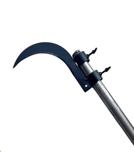 Image of JD PRO Force Heavy Coconut Plucker | Grass Sickle Cutter Head for Grass, Weeds, Gardening, Harvesting and Farming | Sickle for Tree Branches | Grass Cutter Tools