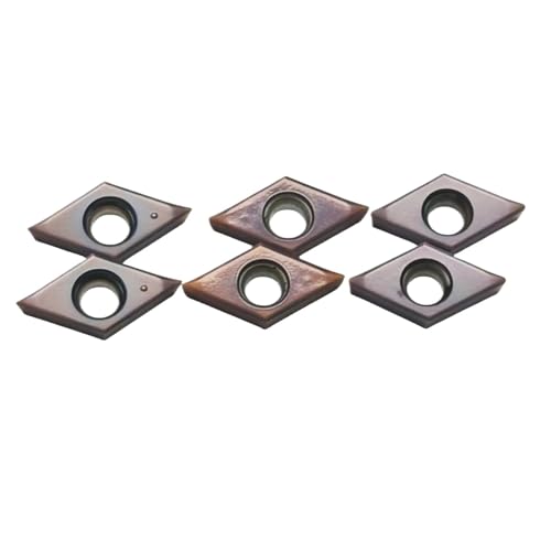 10 piezas inserto de carburo DCGT ML KT8060 para torneado miniatura 1