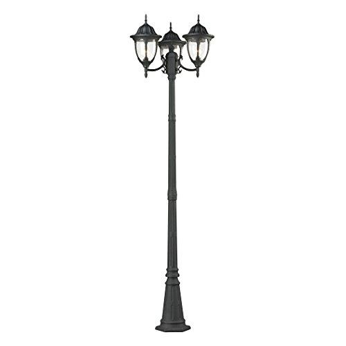 Greatest Product Cornerstone Lighting 7153EP/73 Thomas Lighting Post Mount, 26"W x 91"H, Charcoal