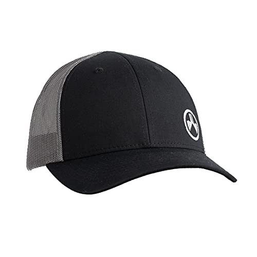 Vestibilità rilassata, cappello da camionista con un design a sei pannelli per comfort e durata.