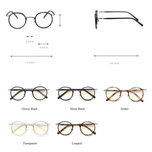 Monture de lunettes rondes rétro pour souligner votre regard avec originalité