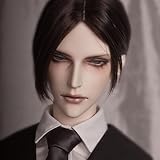 1/3 BJD Doll SD Ball Jointed Dolls Uncle L's Full Set 80Cm DIY Toys Boys Dolls Articulated Action Figure with Full Set Clothes Shoes Wig Makeup Best Gift for Girl As Birthday