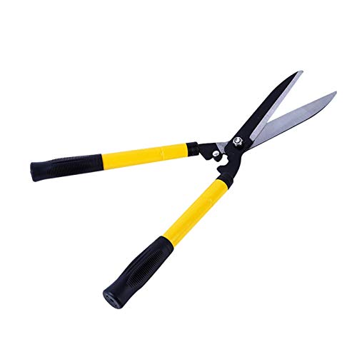 TONZN Garden Shears Retractable Pruning Shears For Trimming Border Boxwood And Decorative Grass Hedges Quick Cut Garden Shears