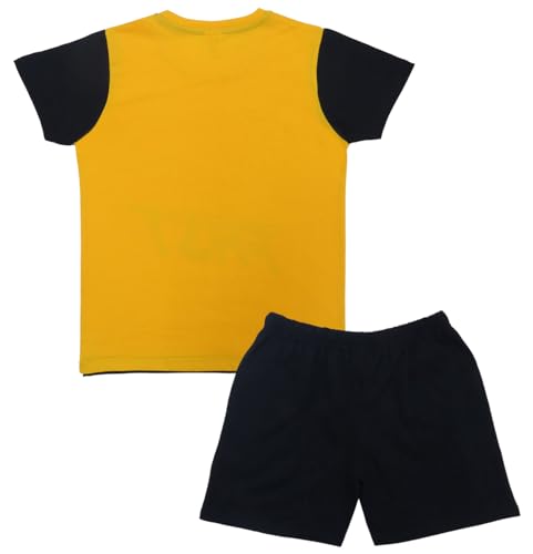 Image of Clothe Funn Boys Printed Cotton Half Sleeves T-Shirt & Shorts Set