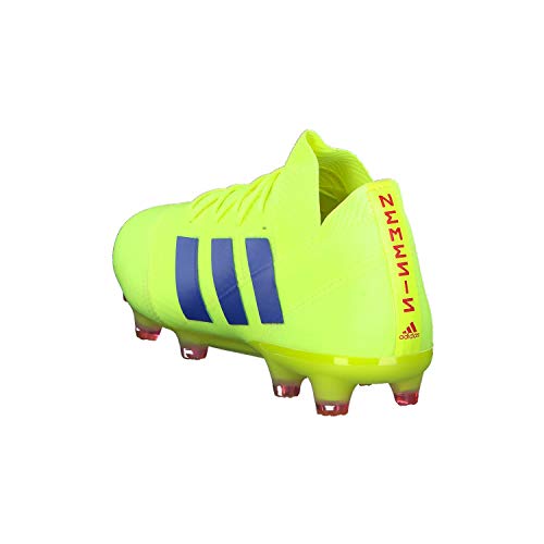 adidas Herren Nemeziz 18.1 Fg Fußballschuhe, Gelb (Solar Yellow/Football Blue/Active Red), 48 EU – Ansicht 5
