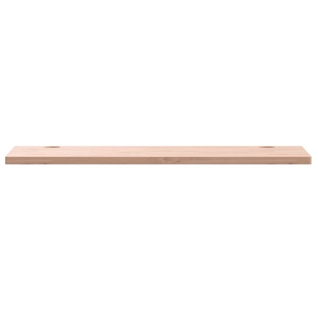 vidaXL Blat do biurka, 100x50x2,5 cm, lite drewno bukowe
