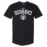 500 LEVEL Kamilla Cardoso Chicago Sky Invert Heavyweight Tee (Black, X-Large)