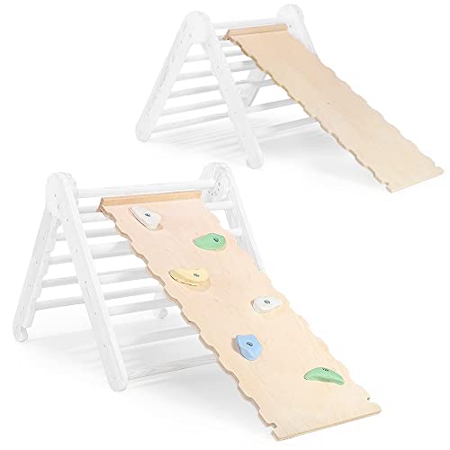 MAMOI® Rutsche Indoor, Rutschbrett für Klettergerüst, Kinderrutsche aus...