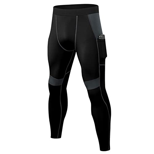Mallas de compresión para hombre UNeedVog de running transpirables elásticas para deporte