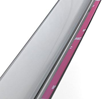 WellVisors Window Visors Wind Deflectors Compatible with Acura 2007-2013 MDX with Chrome Trim Rain Guards 3-847AC002