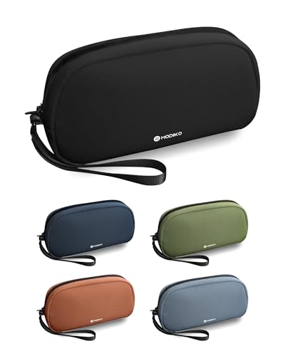 Modiko ガジェットポーチ 大容量 ブラック