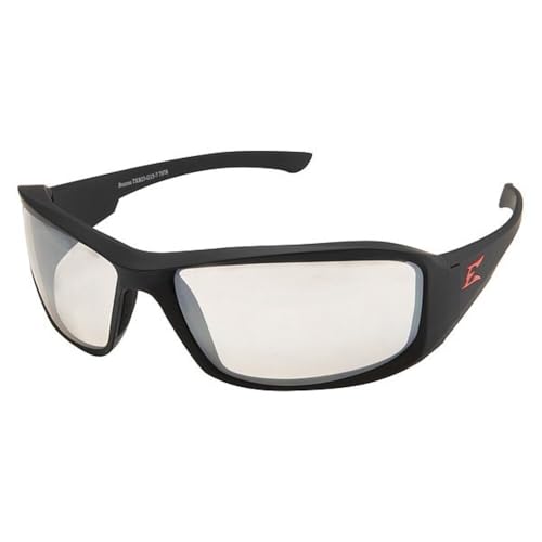 EDGE Brazeau-Matte Blk Frame/Clr Anti-Reflective Lenses