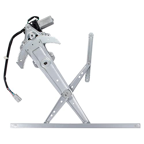 Image of TRQ Front Left Power Window Regulator & Motor Assembly Drivers Side Compatible with 1997-2001 Honda CR-V HO1350110