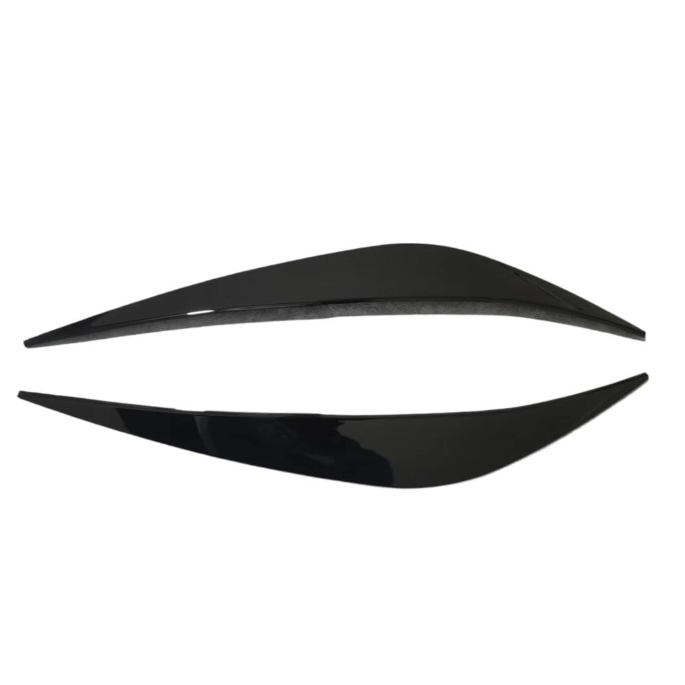 Adesivi for sopracciglia malvagie con fari lucidi adatti for BMW F40 Serie 1 116i 118d(Gloss Black)