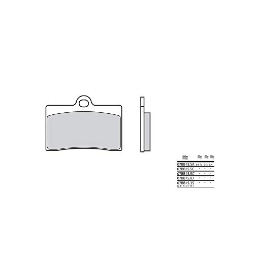 PASTIGLIE FRENO BREMBO 07bb1507 organico
