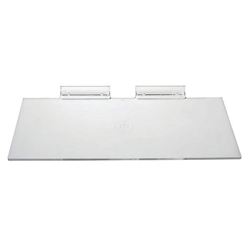 Retail Resource Shelf,Utility,Styrene,Clear,F/Slatwall, 39034