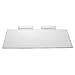 Acrylic Slatwall Shelves, 12" x 6"