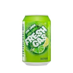 Refresco lima limón Hacendado fresh gas Lata 330 ml Pack 2