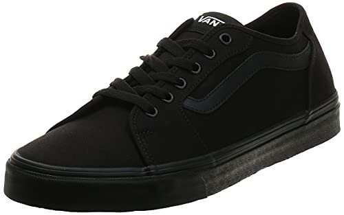 Vans Filmore Decon, Sneaker Hombre, Negro Lona Negro Negro 186, 43 EU