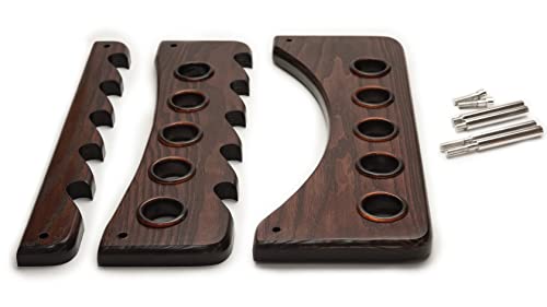 Wooden Tobacco Pipe Stand Rack Case Display Holder For 10 Smoking Pipes Hand Carved By Kafpipeworkshop From Solid Ashtree Wood #TOP5