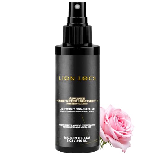 Lion Locs Rosewater Spray for Dreads