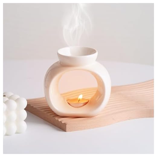 Gwezmxs Quemadores de Aceites Esenciales y Velas, para Ceras Aromáticas, Esencias, Crema Catalana y Azúcar, La Chimenea Quemador de Cera y el Cauldron Colgante para una Experiencia Aromática Única