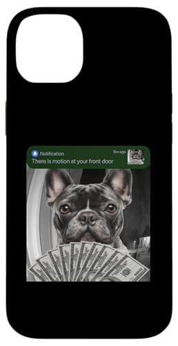 �t�����`�u���h�b�O ���փh�A�ɓ��������� Frenchie �X�}�z�P�[�X iPhone 14 Plus �p