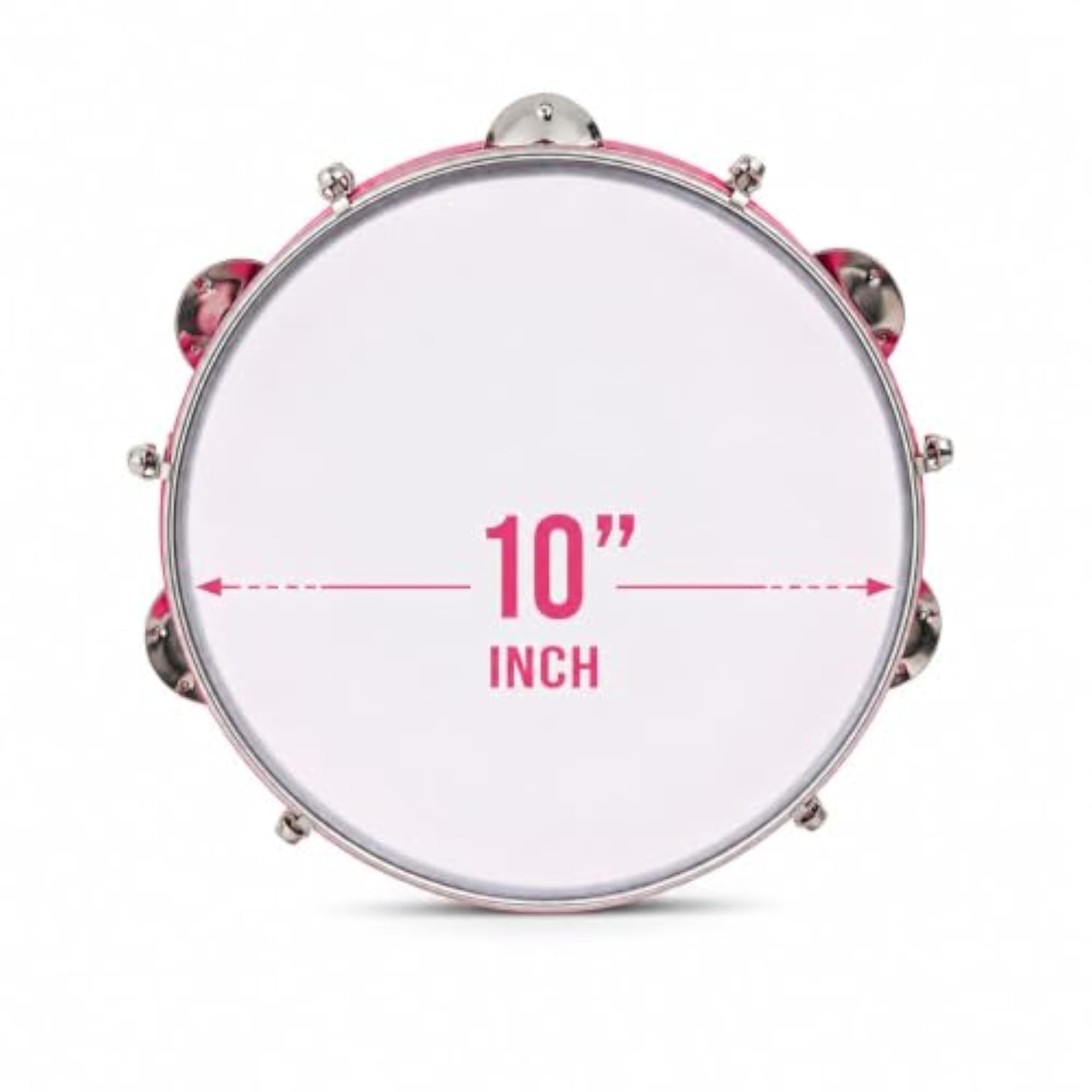 10 Inch Dafli Tambourine Hand Percussion Instrument
