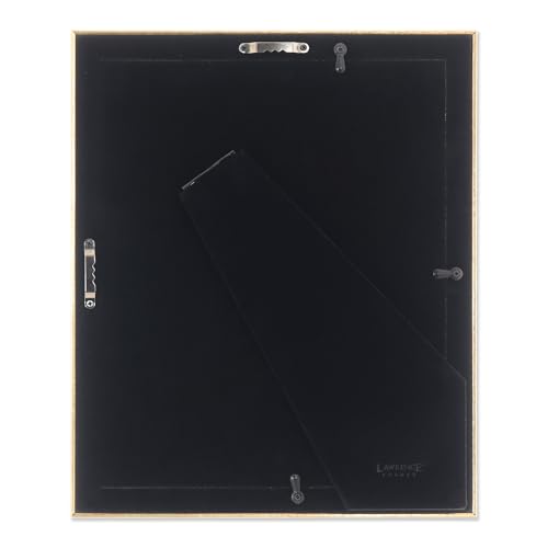 Image of Lawrence Frames 536280 Sutter Gold 8x10 Picture Frame