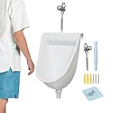 Wandtoilette,Spülfunktion Urinal - Urinal für Männer - Für Draußen, Zuhause, Studentenhäuser, Wohnmobile, Wohnungen, Väter, Freunde, Großväter