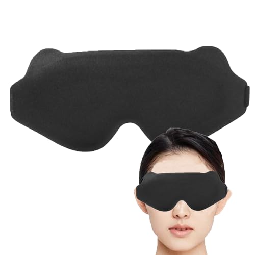 Máscara de ojos para dormir, cubierta de ojos para dormir, cubierta de ojos cómoda, máscara de bloqueo de luz para viajes por carretera, aviones, viajes, trenes