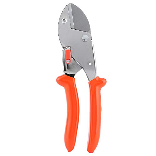 Tijeras de Podar para Jardín, Herramientas de Podado Manual, 19.5 cm de Largo - Hojas de Acero SK5, Mango Antideslizante, Corte Preciso para Árboles Frutales y Arbustos