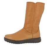 Andrea Conti Botas de Mujer, Moda, coñac, 41 EU