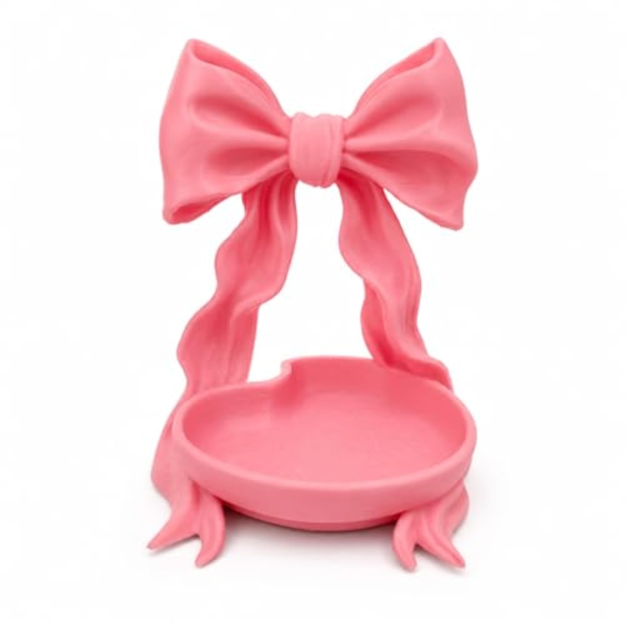Cute Bow Decorative Vanity Storage Holder for Rings & Earrings