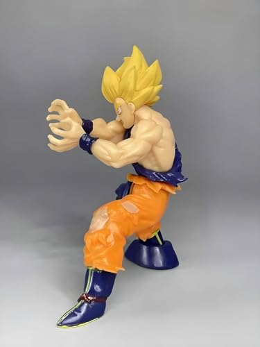 Image of Goku Anime Action Figures - Limited Edition Goku Dragon Ball Z Anime Action Figure for Home Decor, Desk, Car Dashboard - Merchandise Collectible Collectibles - Goku III