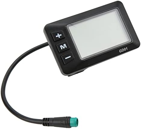 Miniatura 9 de Ordenador, 5 Pin impermeable enchufe velocímetro y odómetro con retroiluminación pantalla en tiempo real velocidad 5 engranajes control pantalla LCD