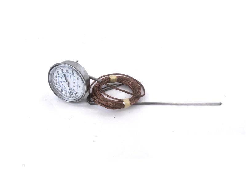 Series T-2100 Dial Thermometer with Flush/Panel Mounting Style, "B" Bulb Element Style, -40-71° C Temperature Scale