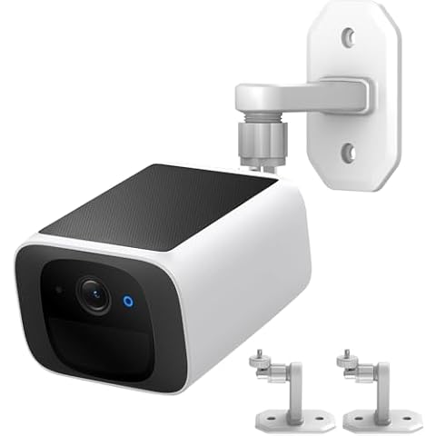 2Pack Adjustable Wall Mount Compatible with eufyCam 2C/2C Pro, 2/2 Pro, 3C/S300, 3/S330, Also for SoloCam S220/C210, Eufy Camera Mounting Bracket for Eufy Camera Cover