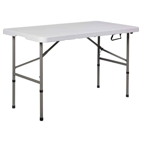 Table pliante portable de camping avec pieds en acier stables