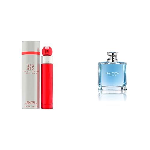 Listado de Perry Ellis Portfolio los más solicitados. 41 Perry Ellis. 360 Red para hombres 34 fl oz EDT + Nautica Voyage Eau de Toilette para Hombre 100 ml