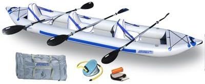 Sea Eagle FastTrack 465-Feet Inflatable Kayak Deluxe Package by Sea Eagle Boats Inc