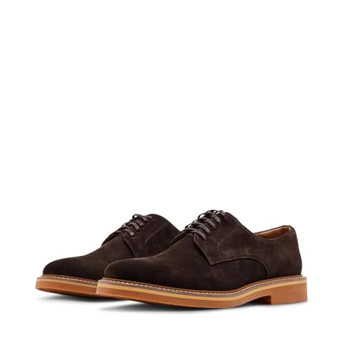 Steve Madden Pettit Oxford pour homme en cuir marron elegant