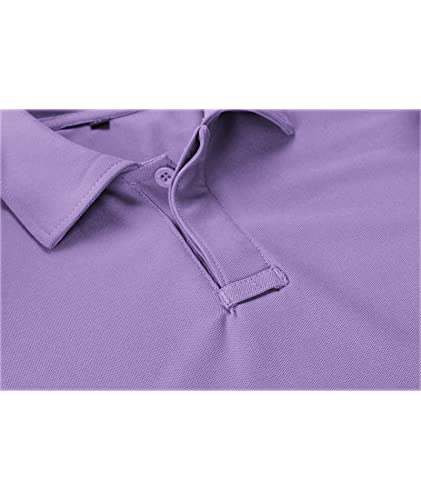 Image of ZITY Mens Polo Shirt Short Sleeve Sports Tactical T-Shirt Athletic Golf Polos Daily Casual Stylish Collared Shirts for Men