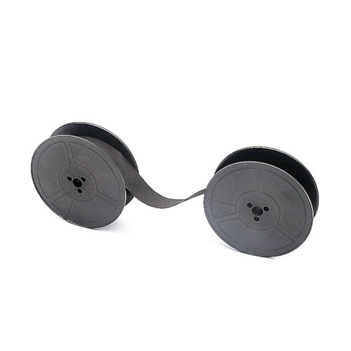 Qusedwey 1 Piezas GR1 Cinta para Máquina de Escribir Reemplazo de Cinta para Máquina de Escribir de Doble Carrete para la Mayoría de Las Cintas para Escribir (Negro)
