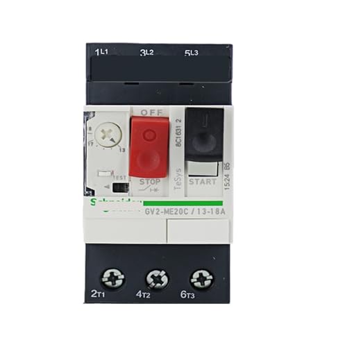 Disjoncteur moteur GV2-ME20C contre la surcharge des moteurs triphasés 13-18A