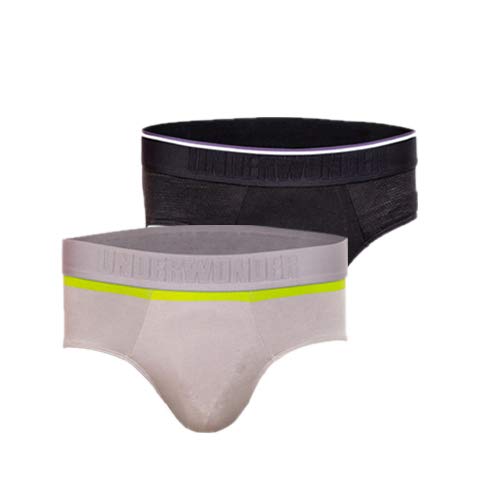 UnderwonderMen's Pima Cotton Brief (Pack of 2)