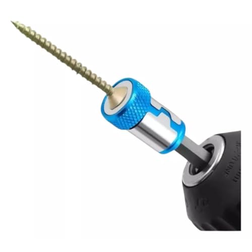 MFL Anel Magnético para Segurar Parafusos na Parafusadeira - Ø15mm x 23 mm x Ø6.35mm - Azul