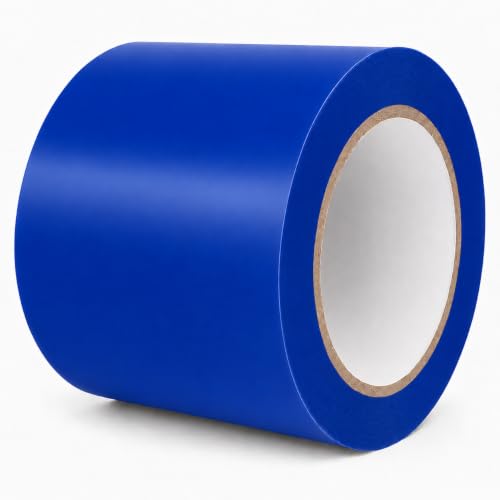 Image of GGR Supplies CVT-536 Dark Blue Vinyl Floor Marking Tape, 4 x 36 Yards