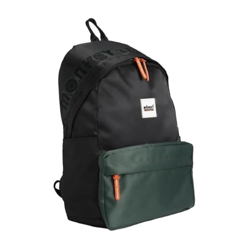 Image of MONKEY TROOPERS Shaggy Plus Backpack, Water-Resistant, 15 Inch Laptop Compartment, Quick Access & Zippered Pockets, 16L Capacity